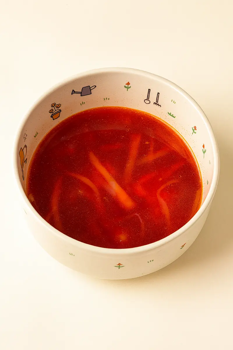 Борщ детский