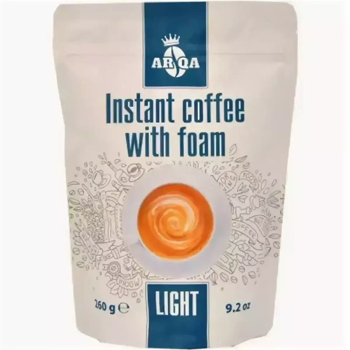Растворимый кофе ARQA Light 260гр.(м)