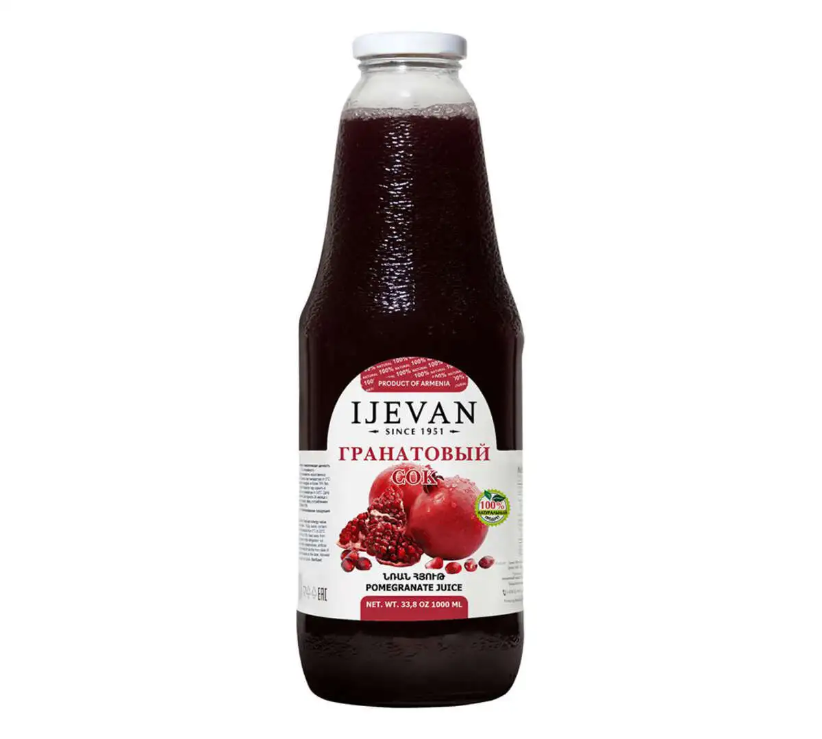 Сок Гранатовый Иджеван 1л