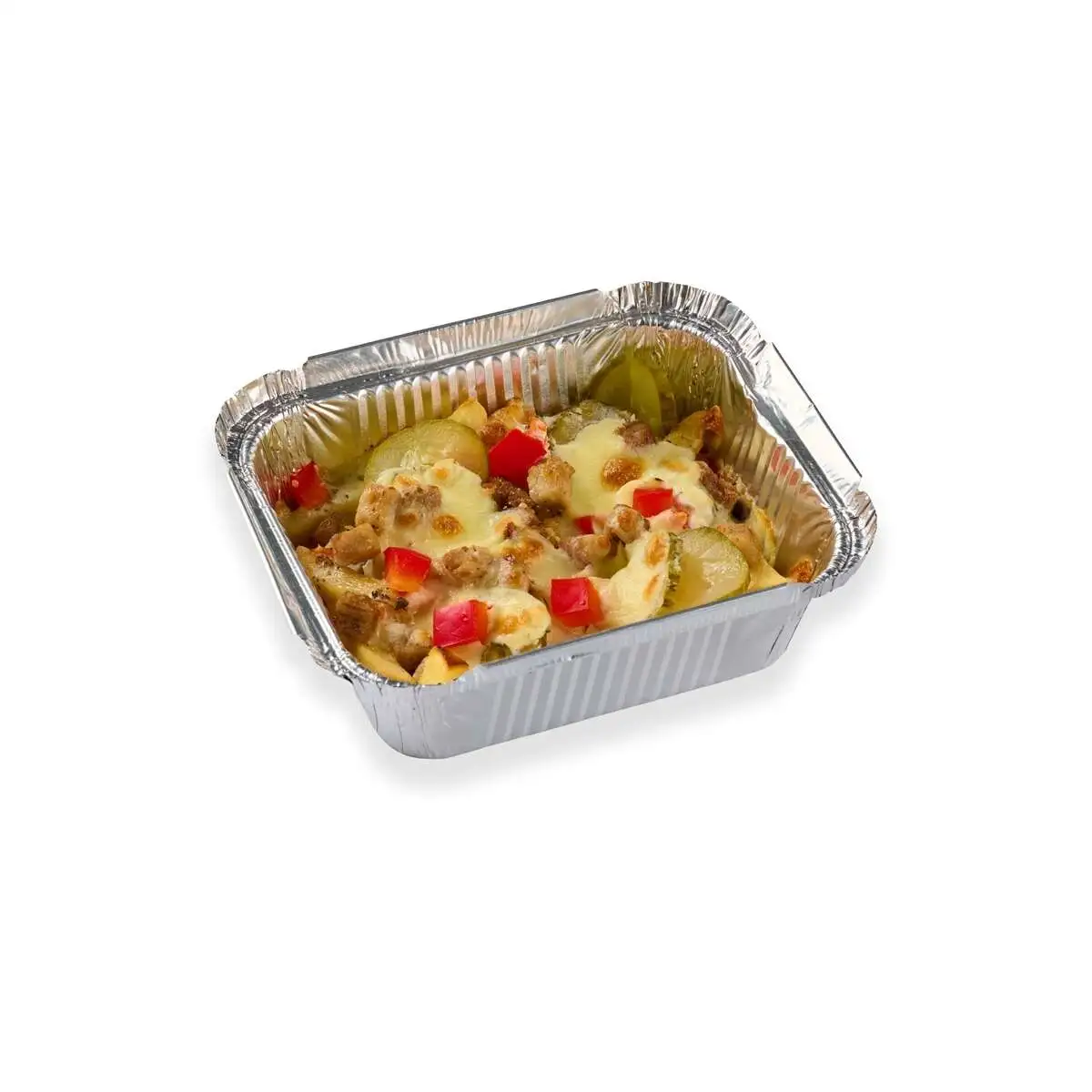 Горячий картофель с бужениной