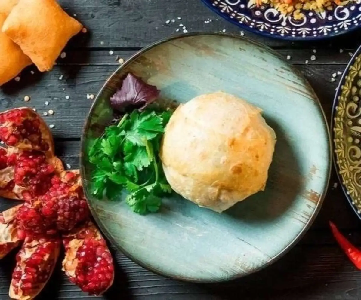 Шах плов постный