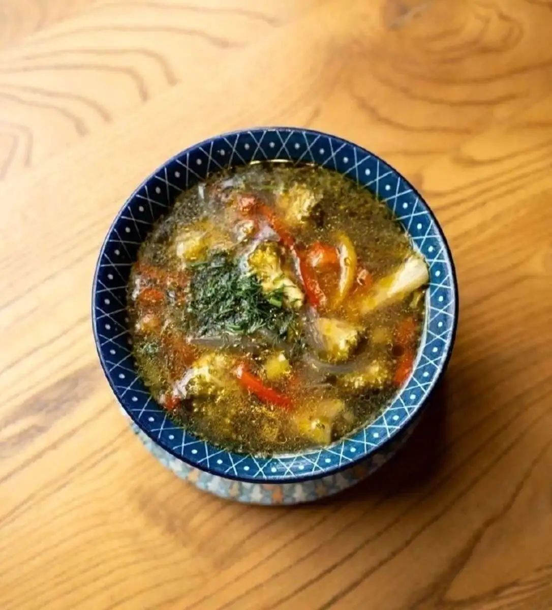 Суп овощной пост