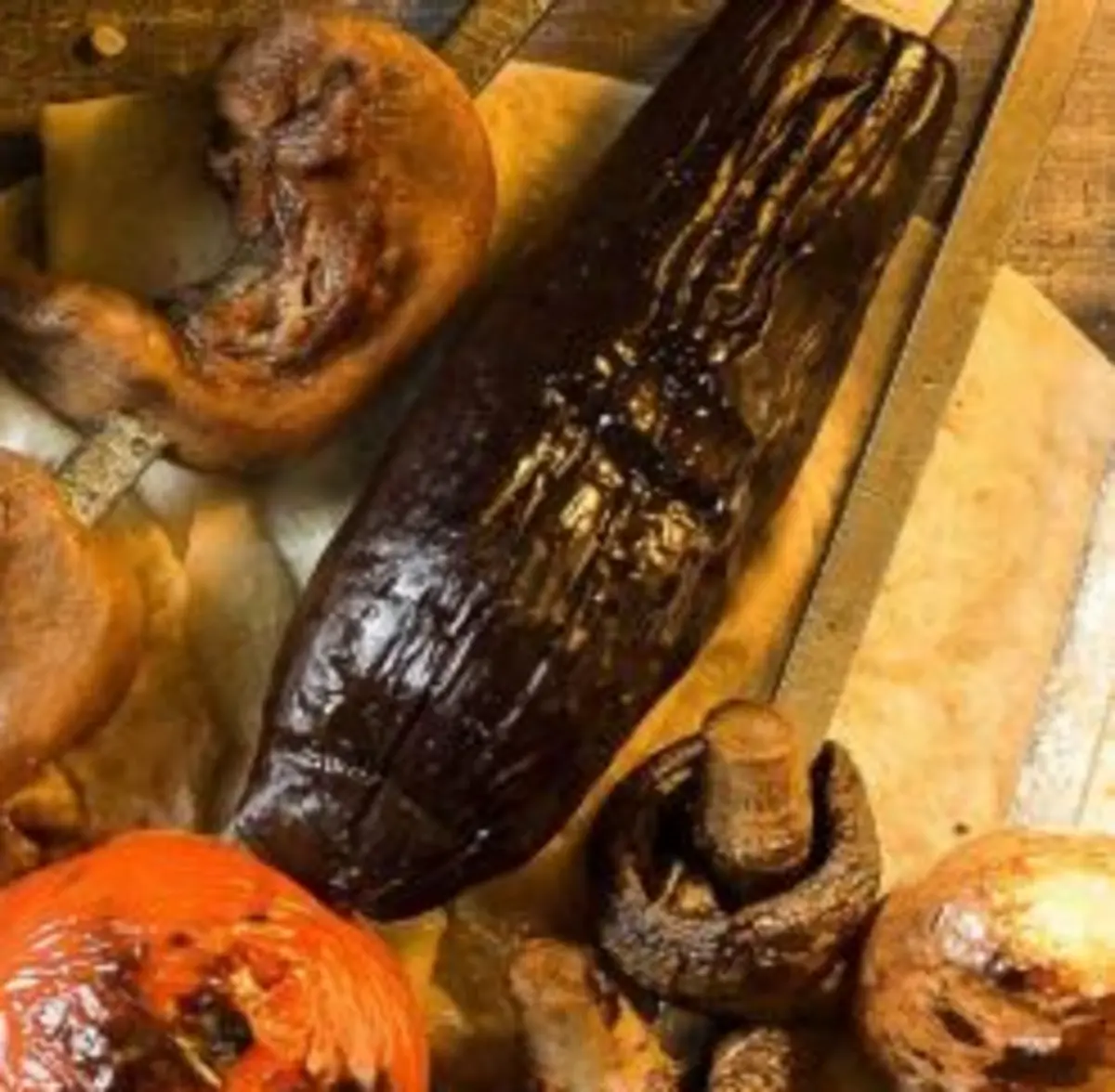 Баклажан на углях*