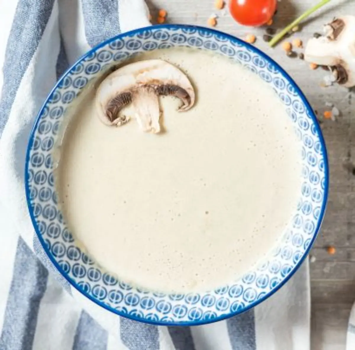 Крем-суп грибной *