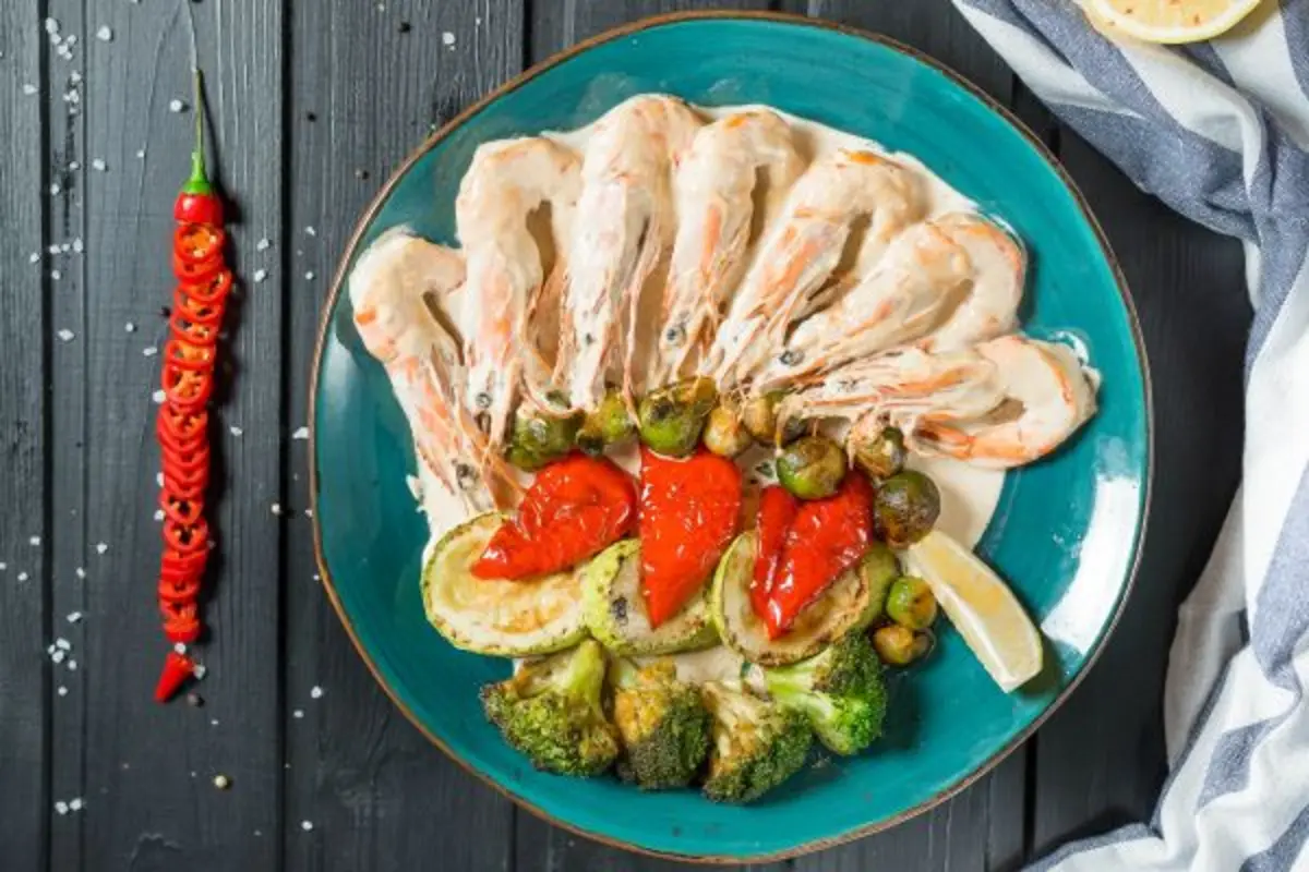 Креветки по-восточному *