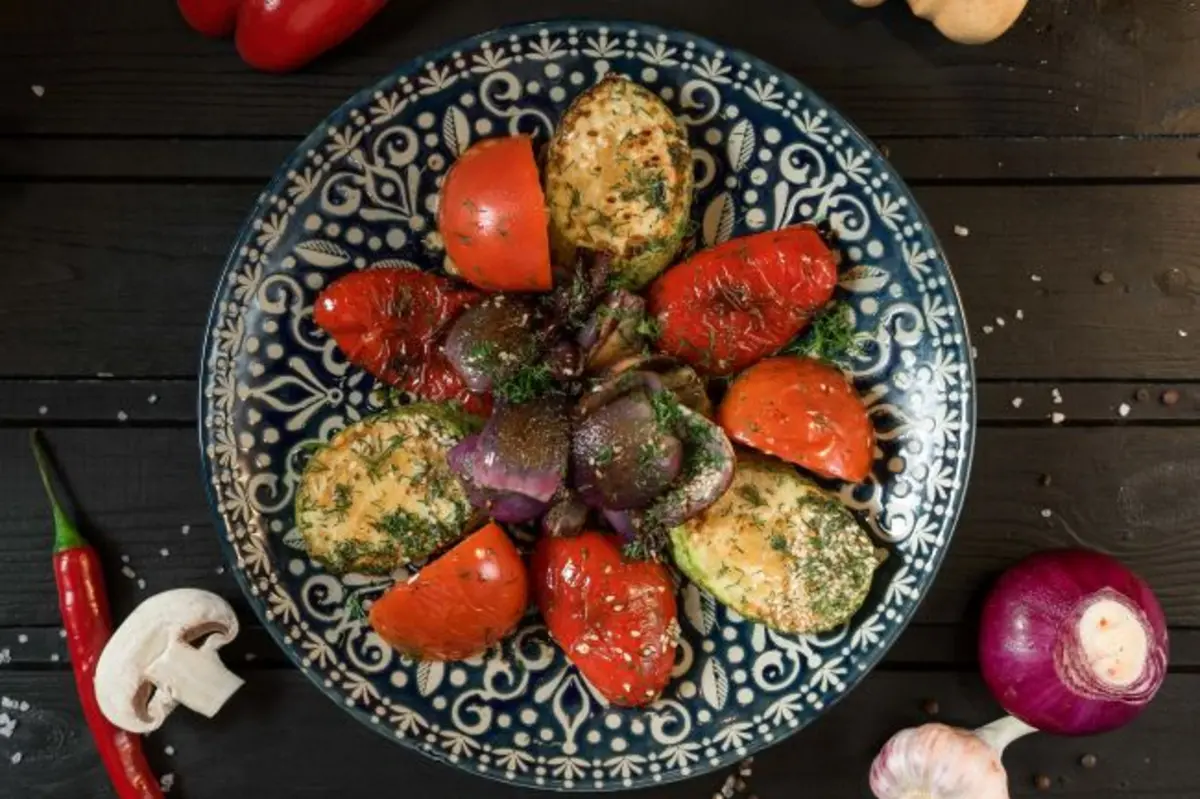 Овощи жареные *