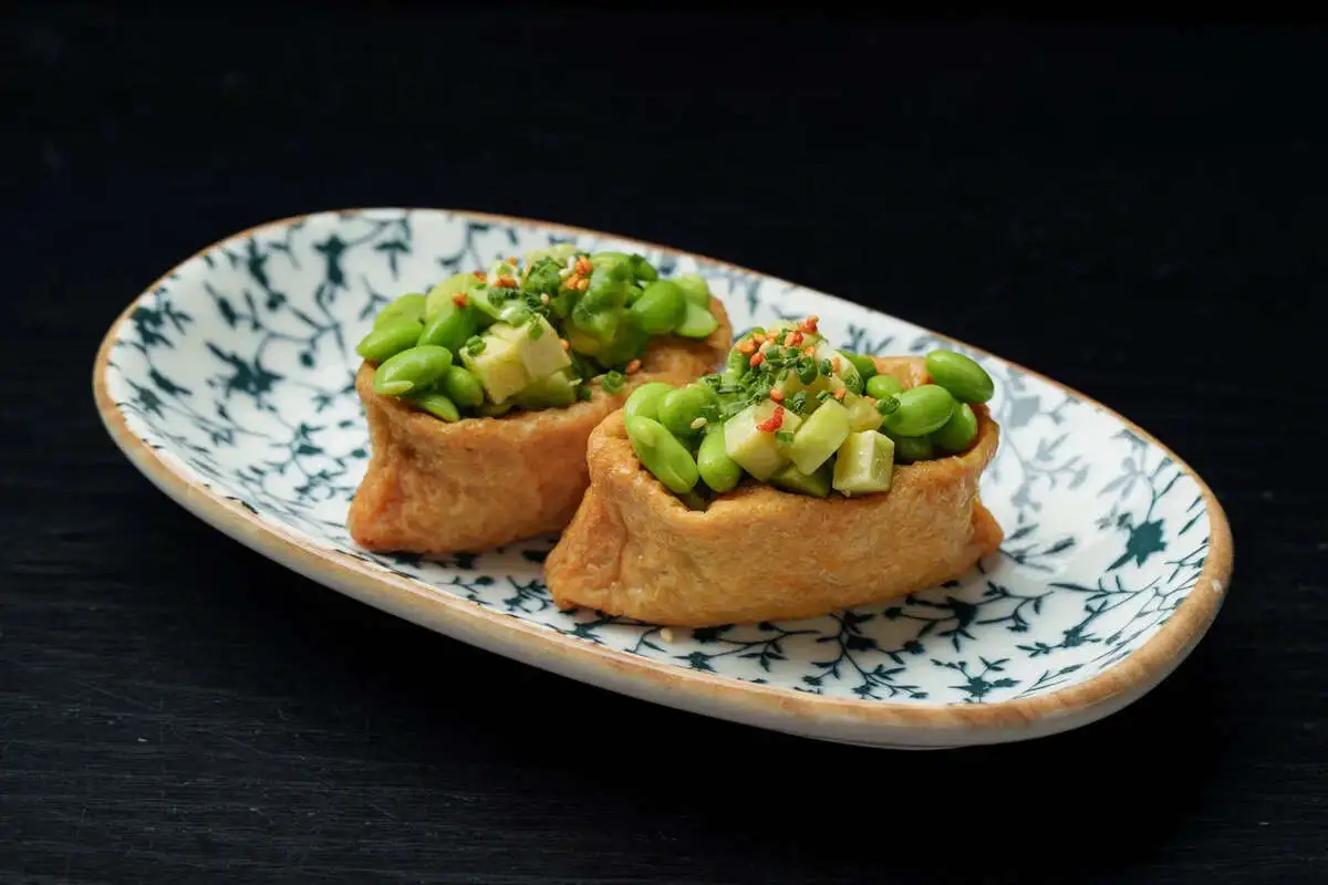 Инари тофу с овощами