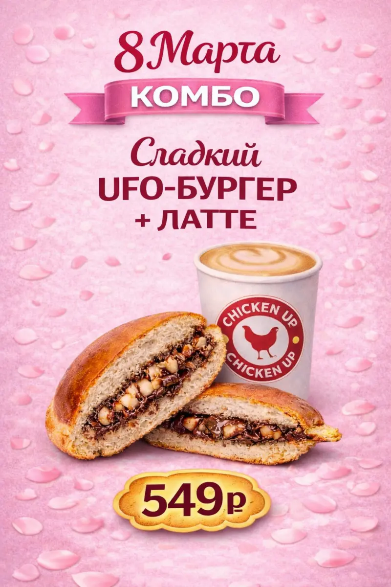 Сладкий UFO и Латте 