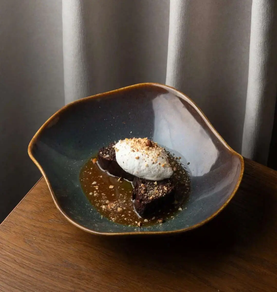 Пряный шоколадный кекс