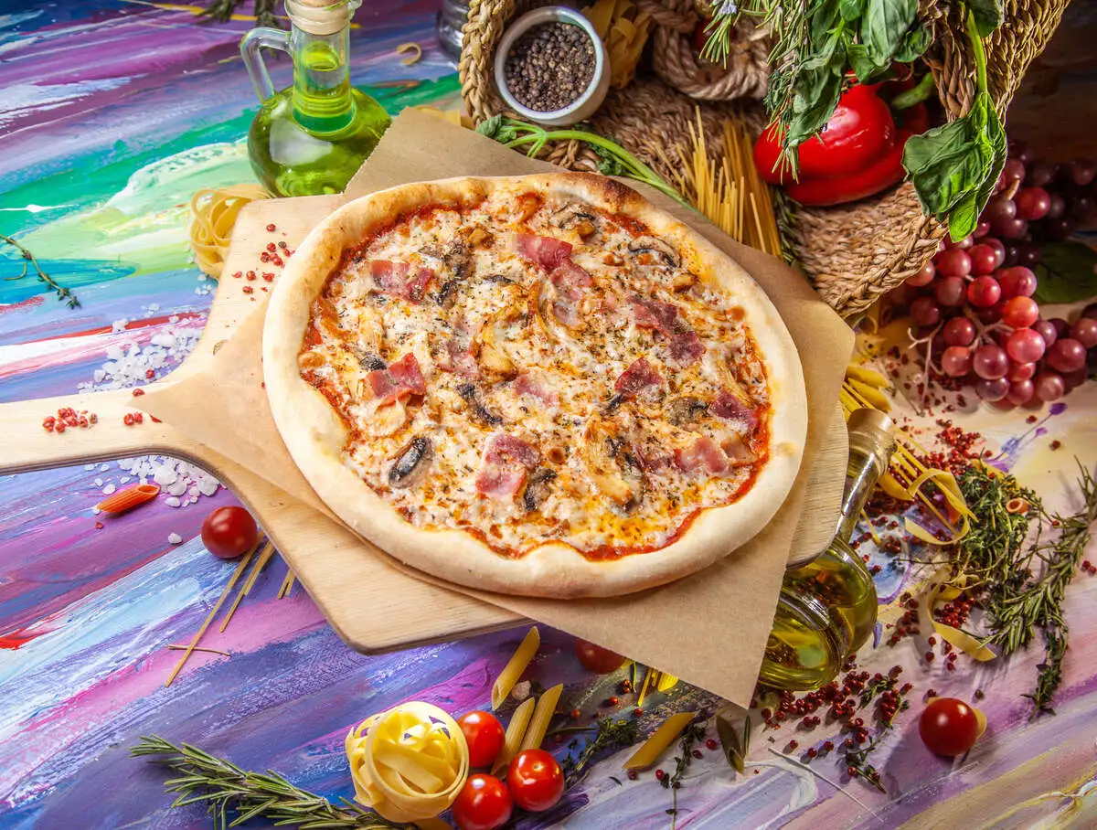 Пицца Поло с куриной грудкой