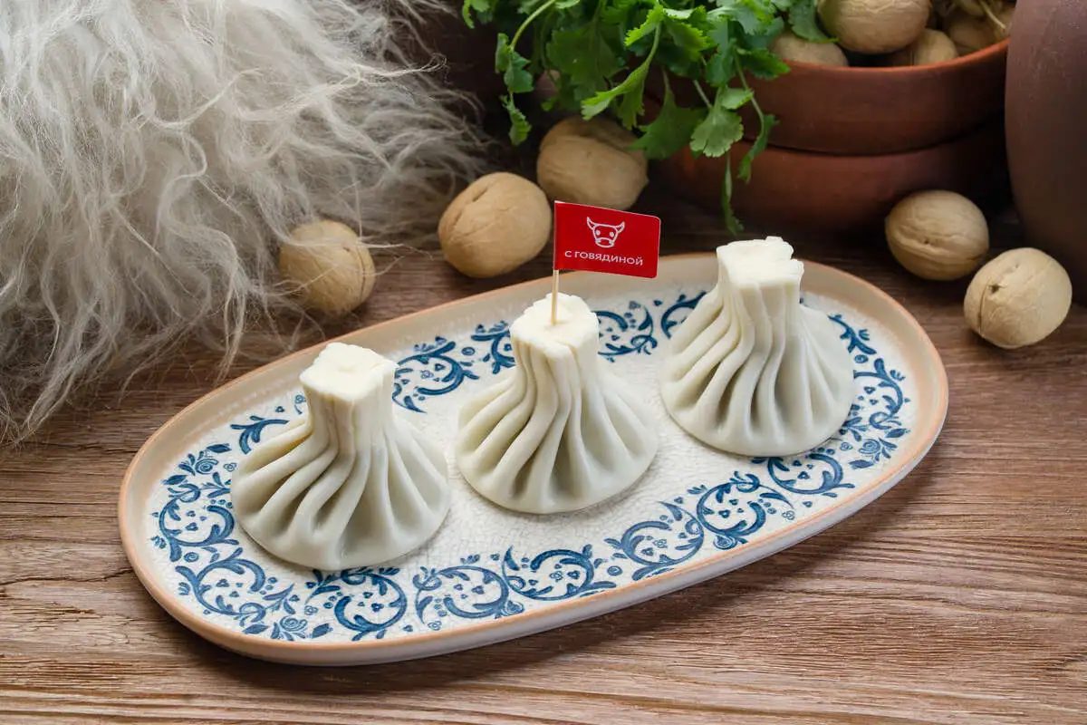 Хинкали с говядиной