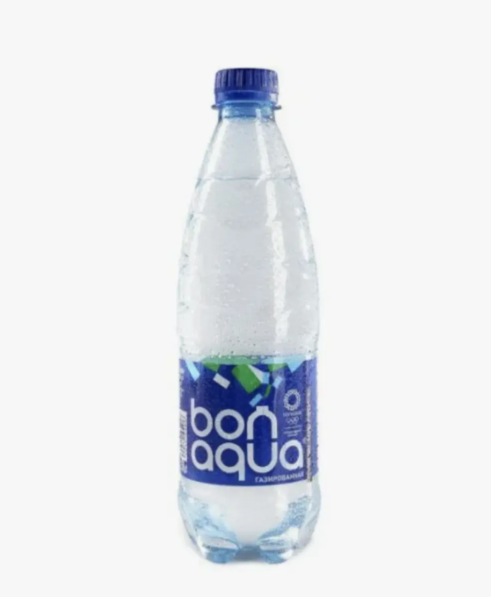 Вода газ bonaqua 1л