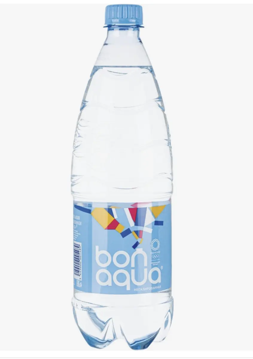 Вода негаз. bonaqua 1л