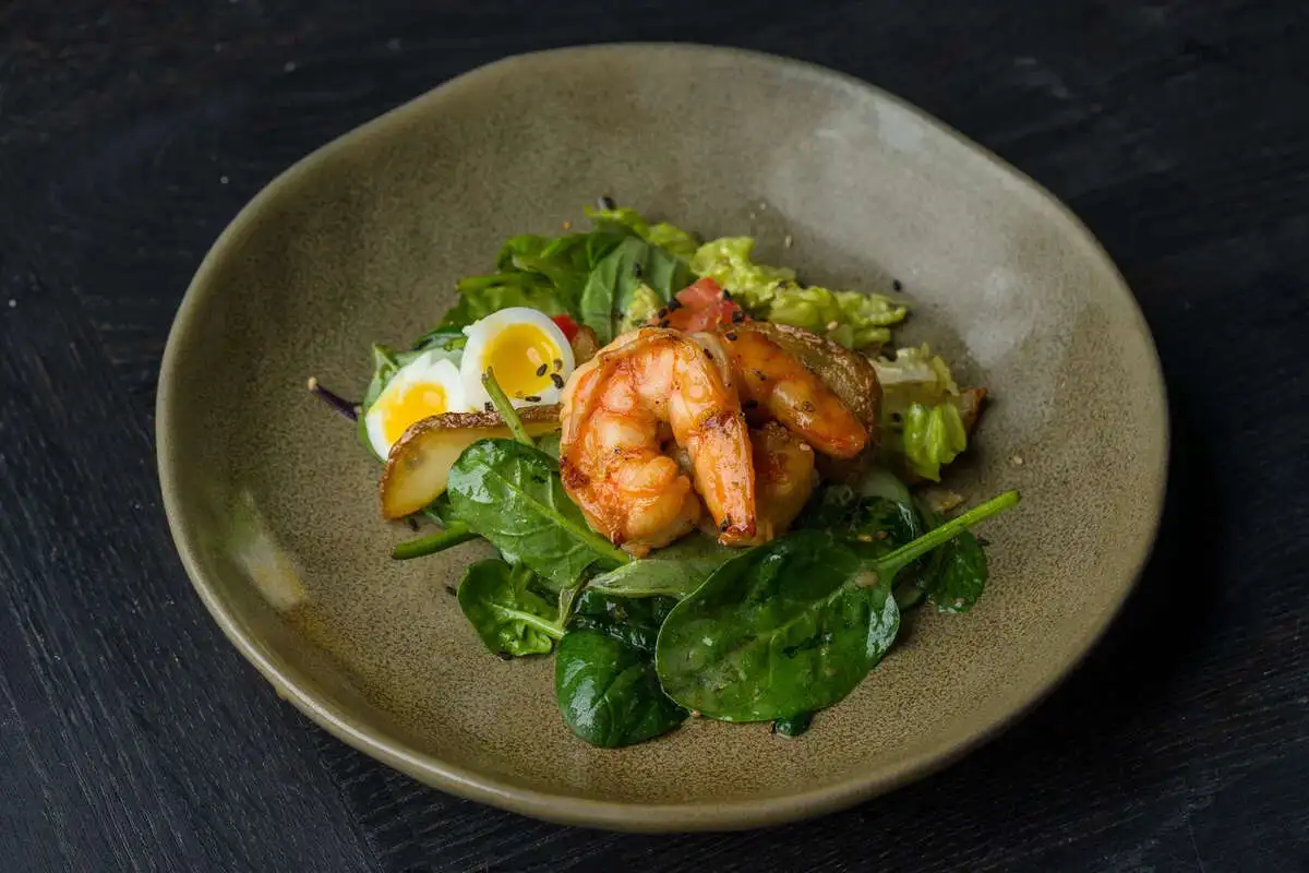 Нисуаз с креветками 