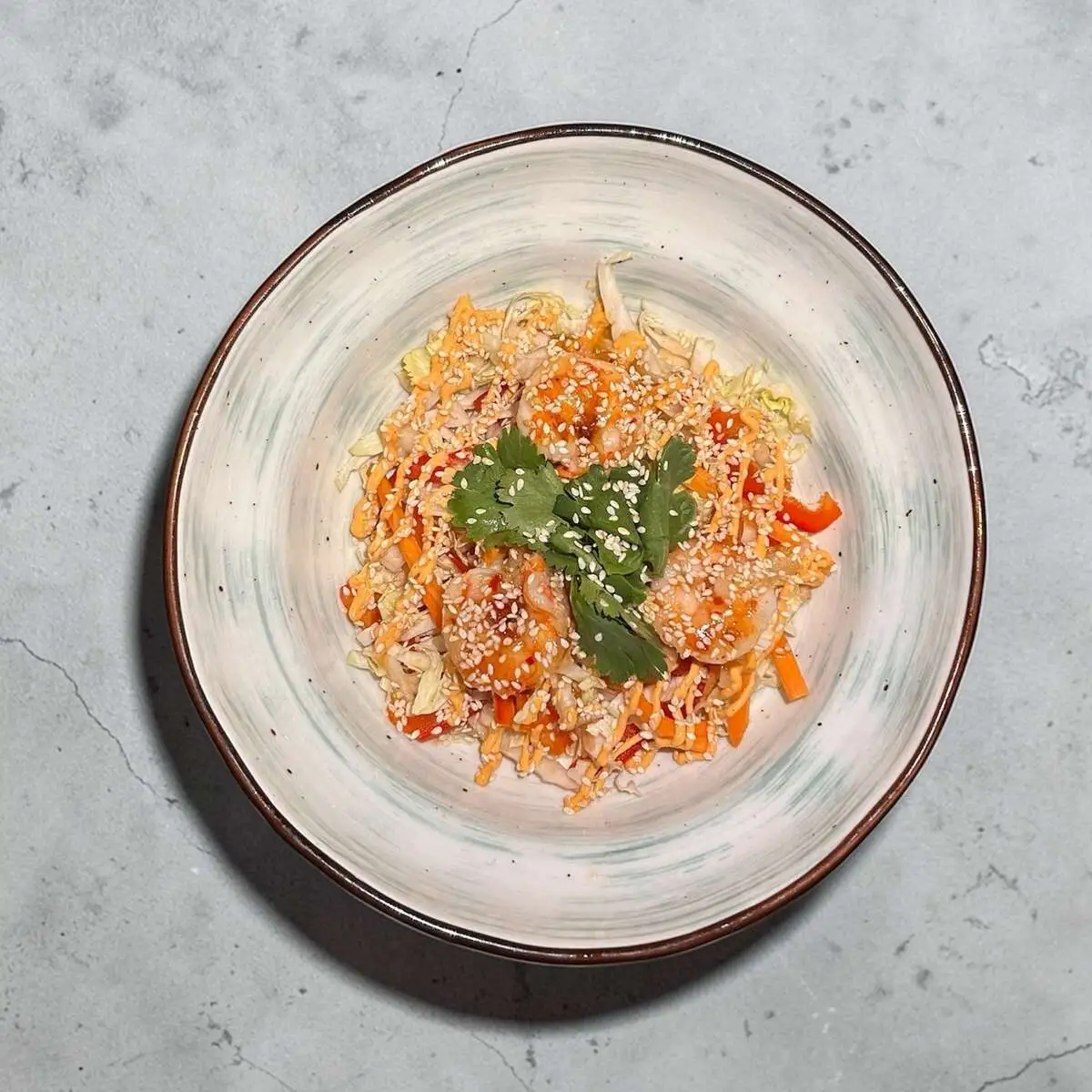 Тайский с креветками