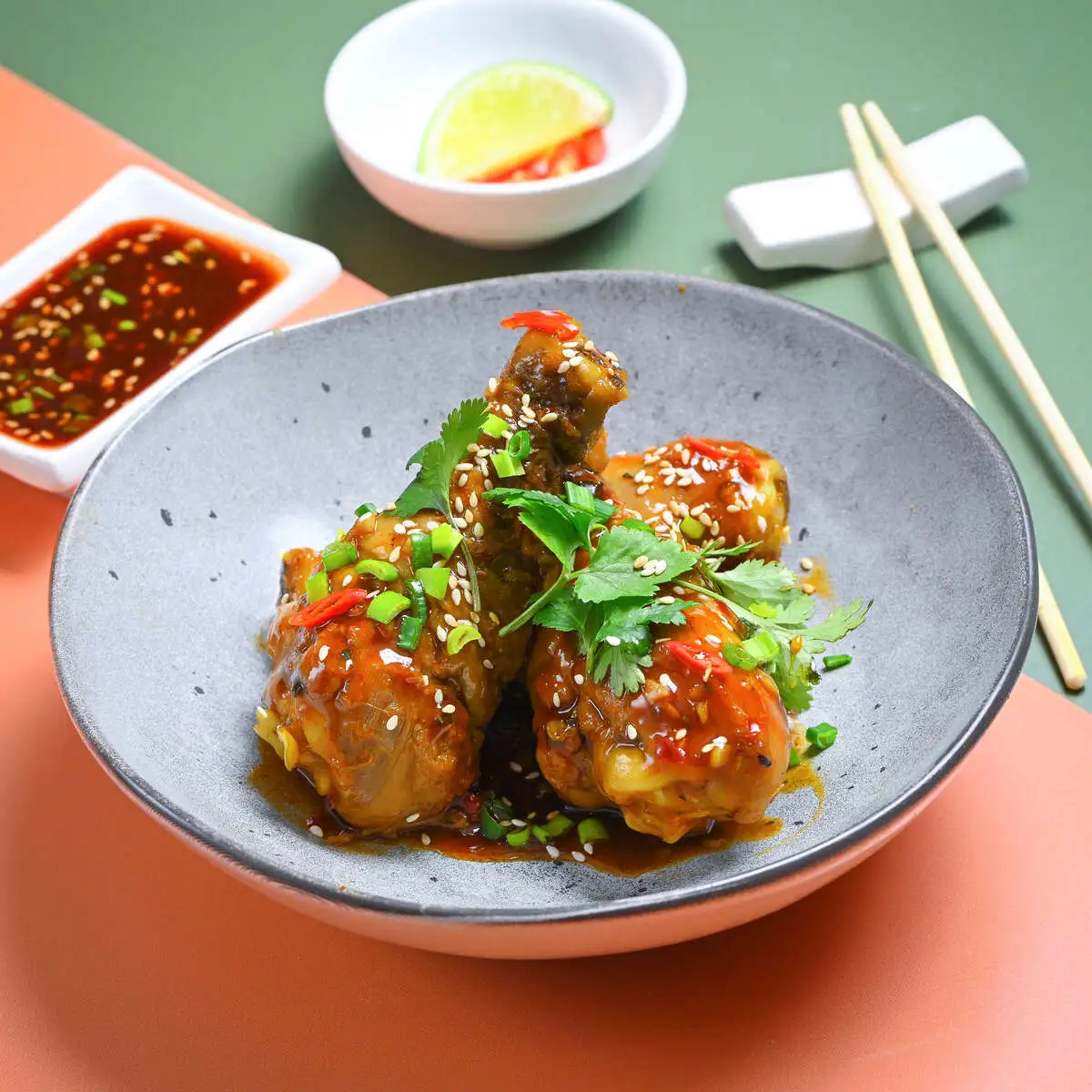 Куриные ножки с рисом