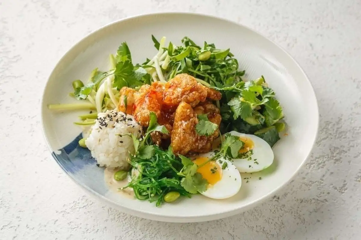 Поке с курочкой