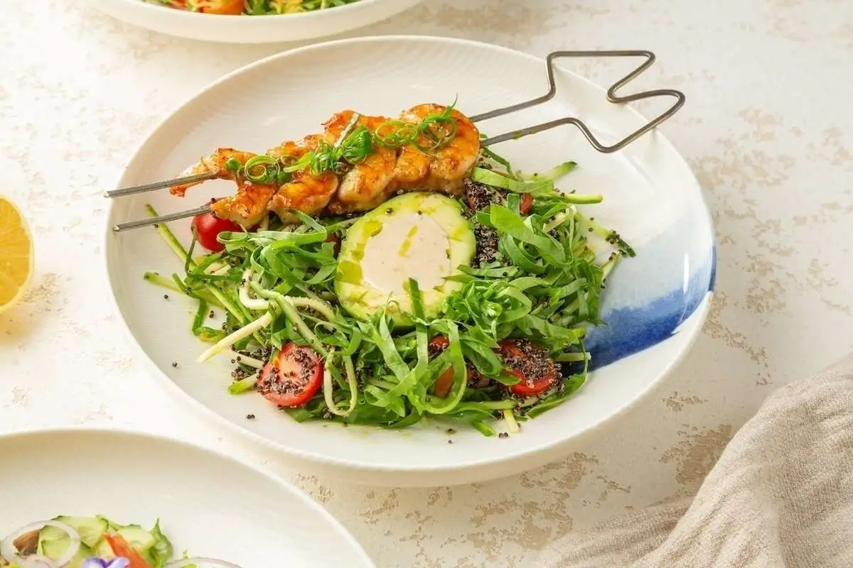 Салат с киноа