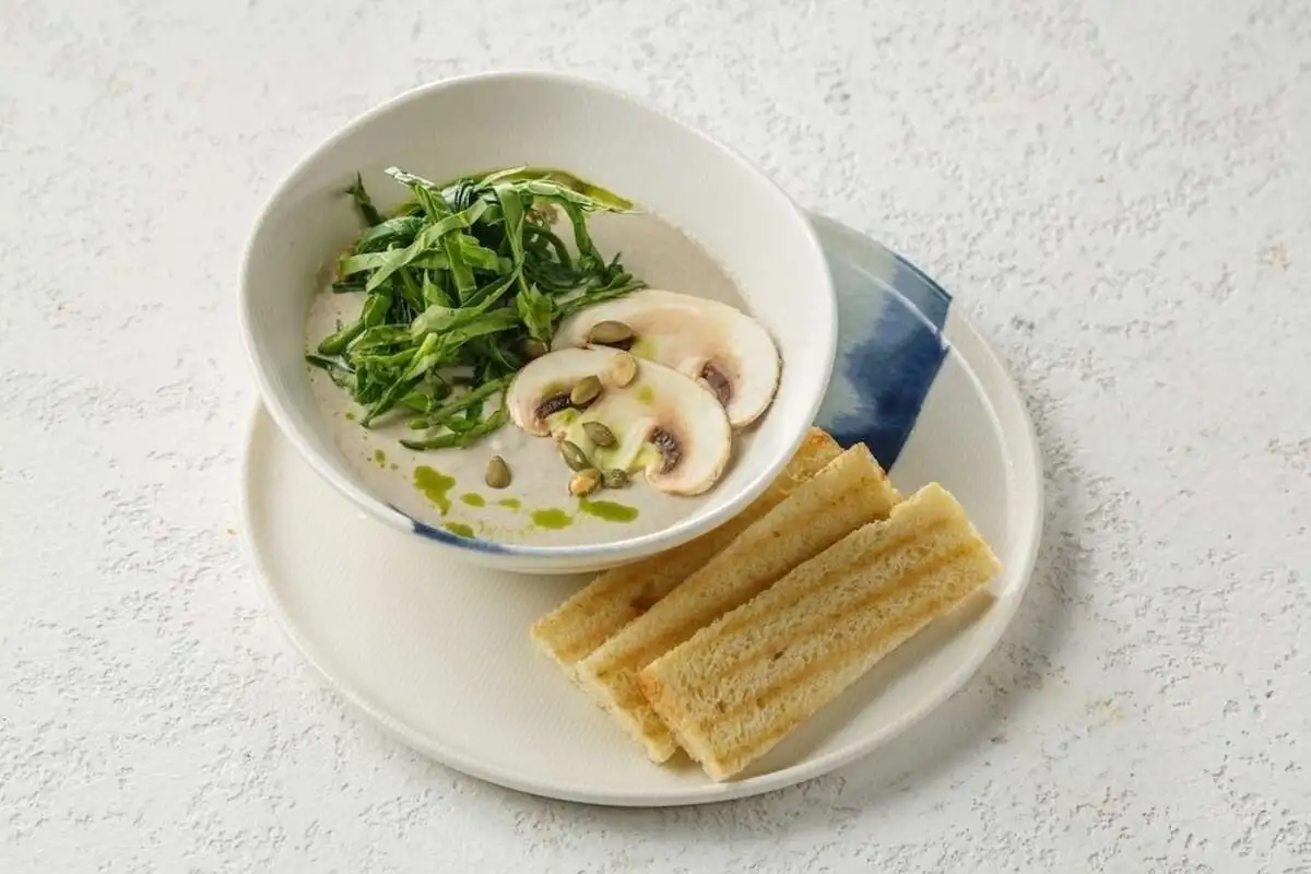 Крем-суп из шампиньонов 