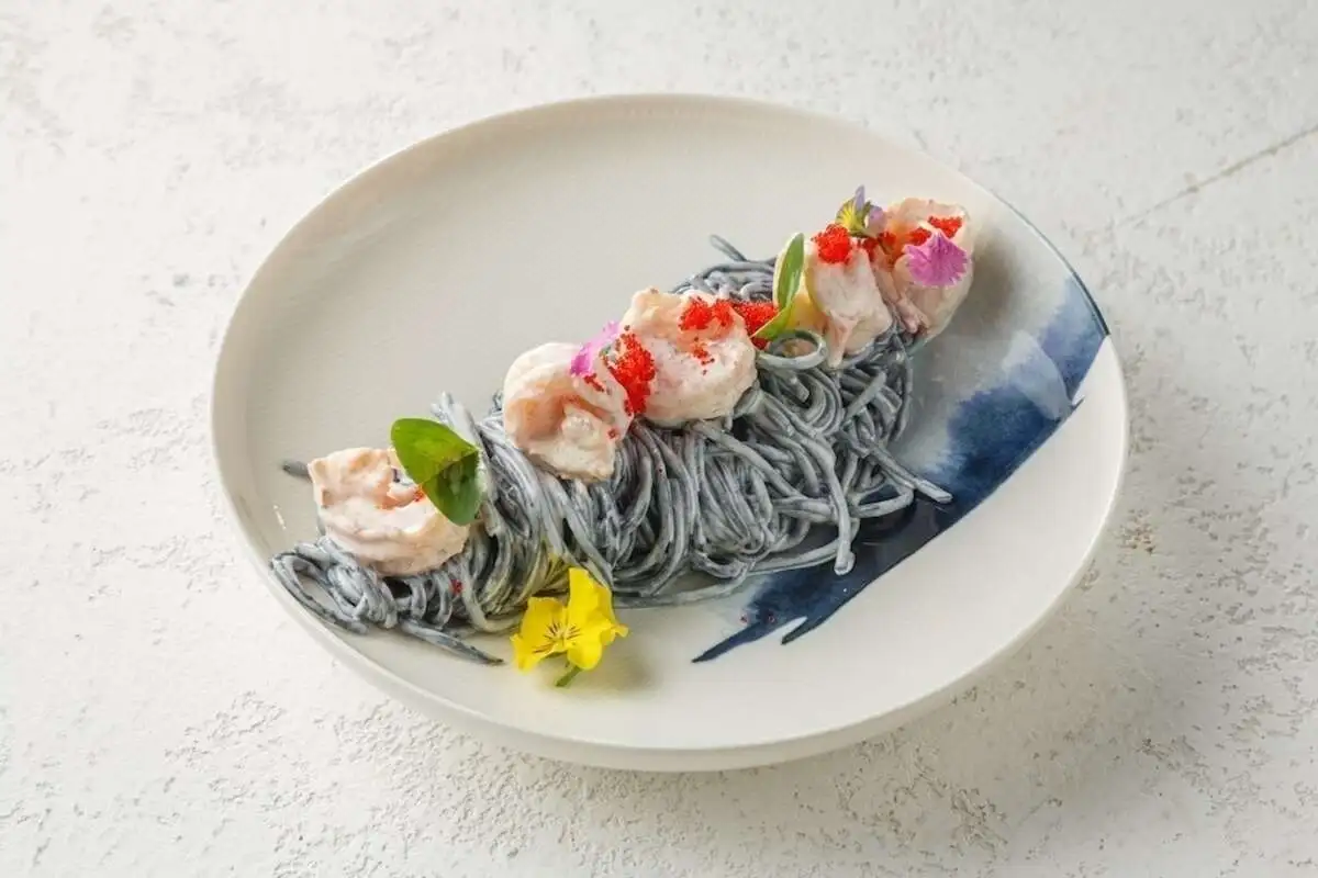 Паста с креветками