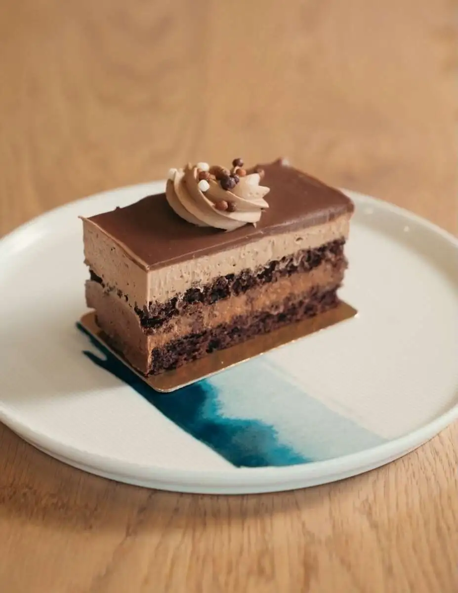 Шоколадное пирожное