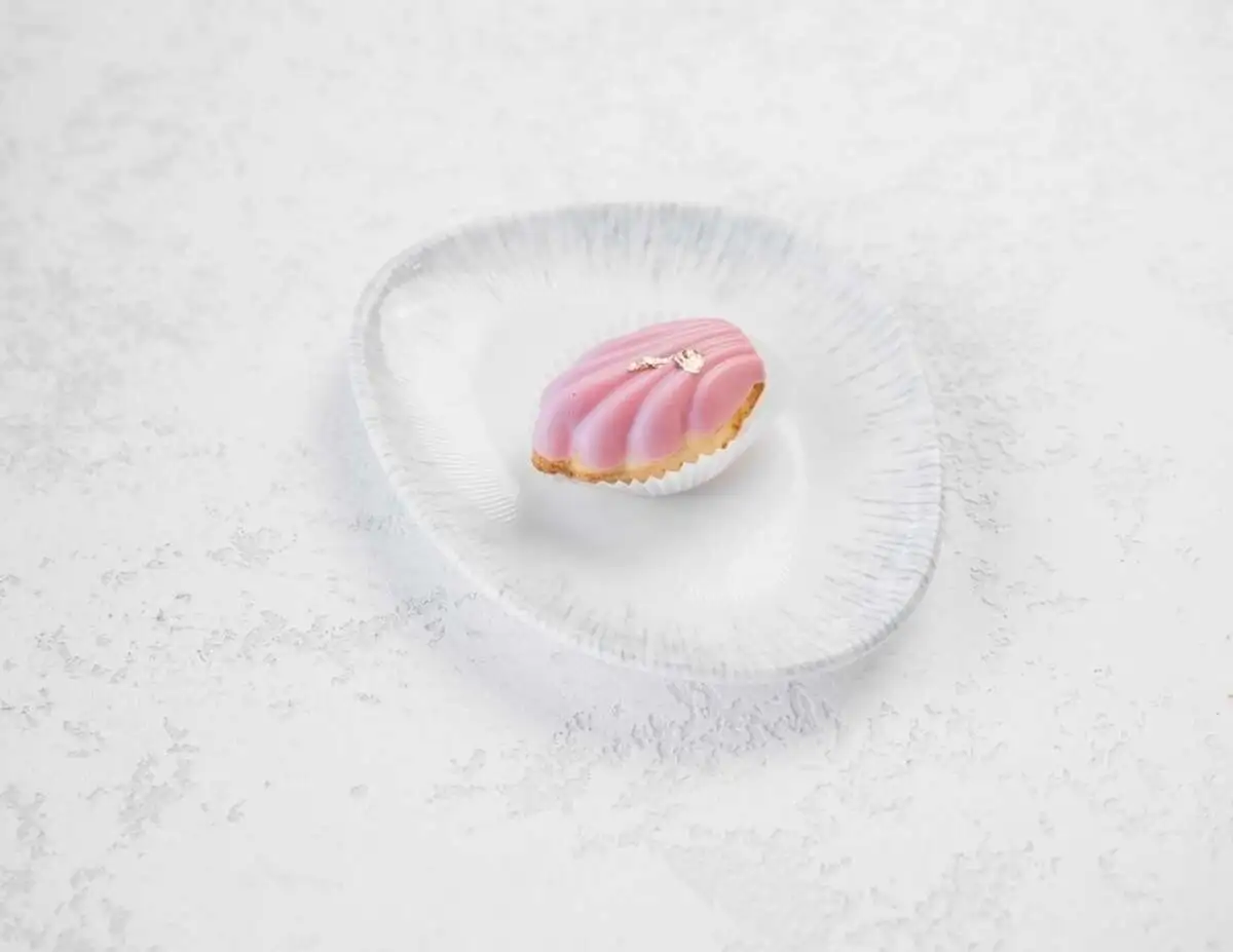 Печенье Мадлен/белый шок.