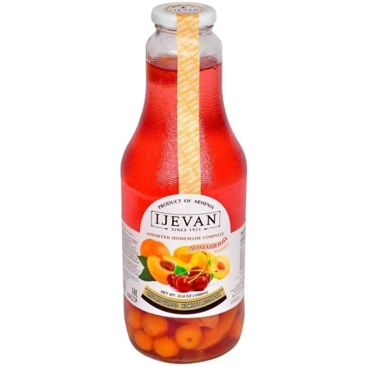 Компот Ассорти Домашний ИДЖЕВАН 1л(м)
