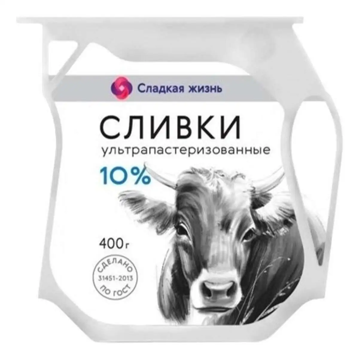 Сливки Сладкая Жизнь 10% 0,5л(м)