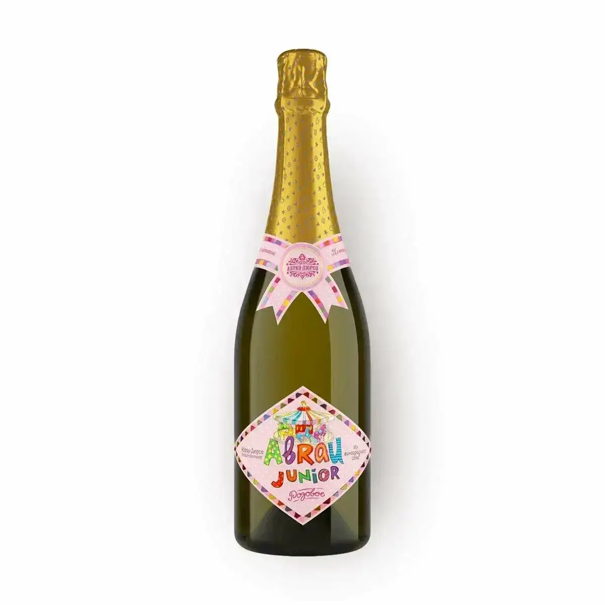 Шампанское Абрау Дюрсо Детское Б/А 0,75Л РОЗОВОЕ