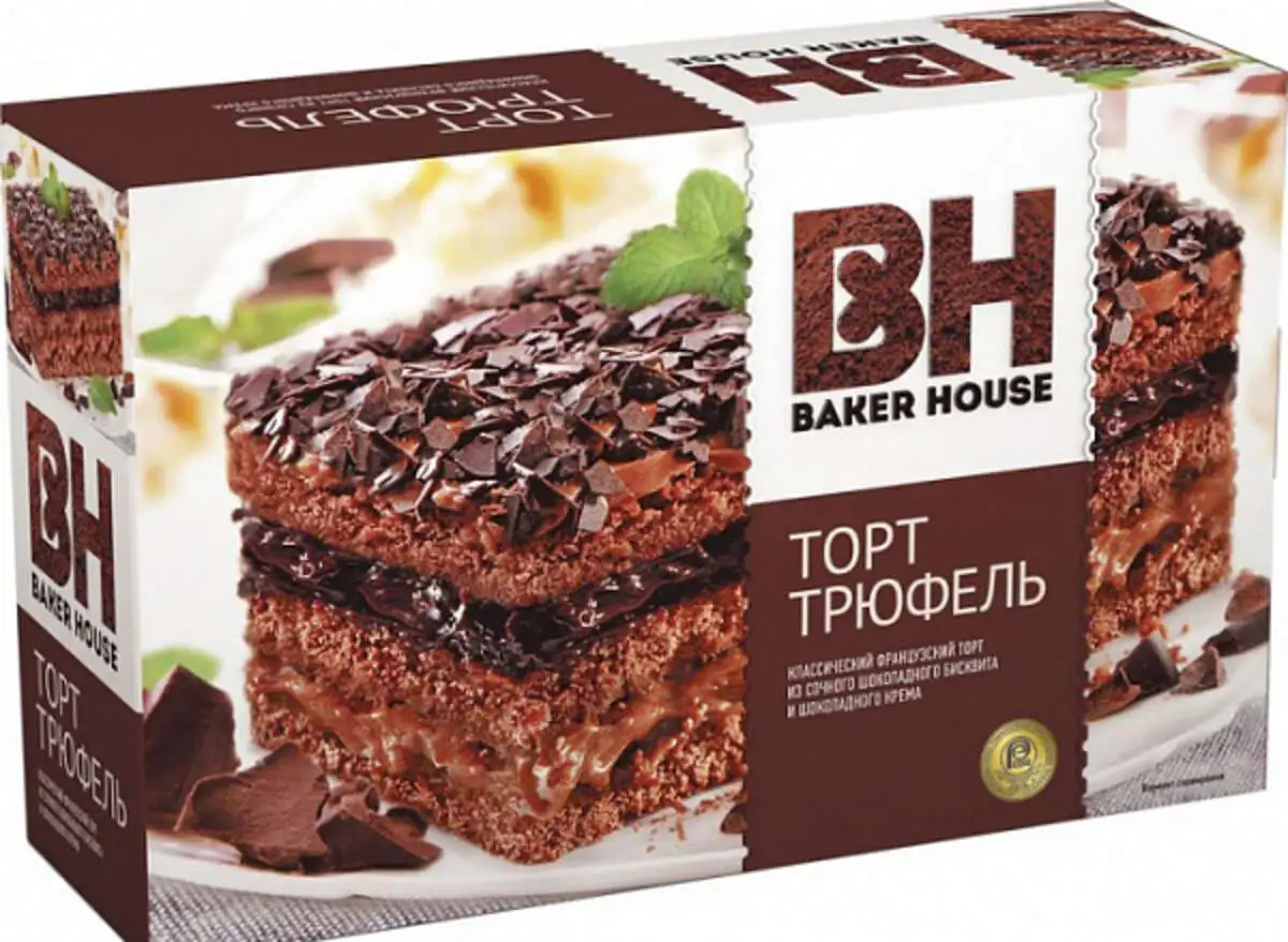 Торт Бейкер Хауз Трюфель 350г(м)