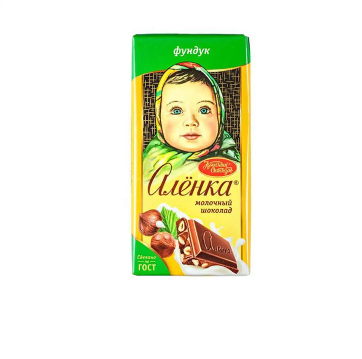 Шоколад Аленка Молчный с Фундуком 90г