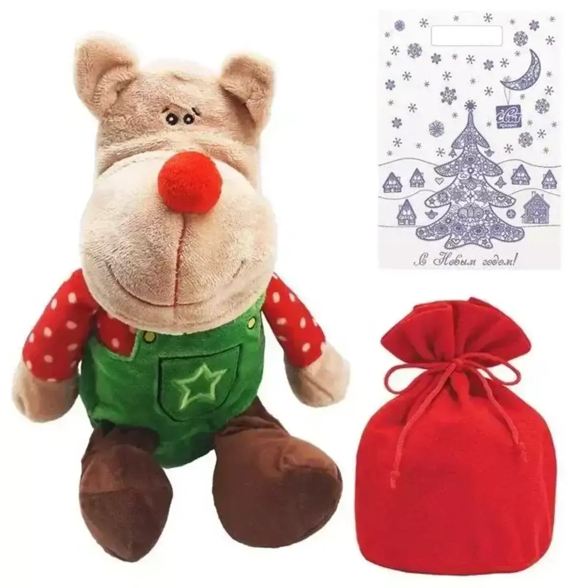 Новогодний Подарок Мишаня 400г(м)