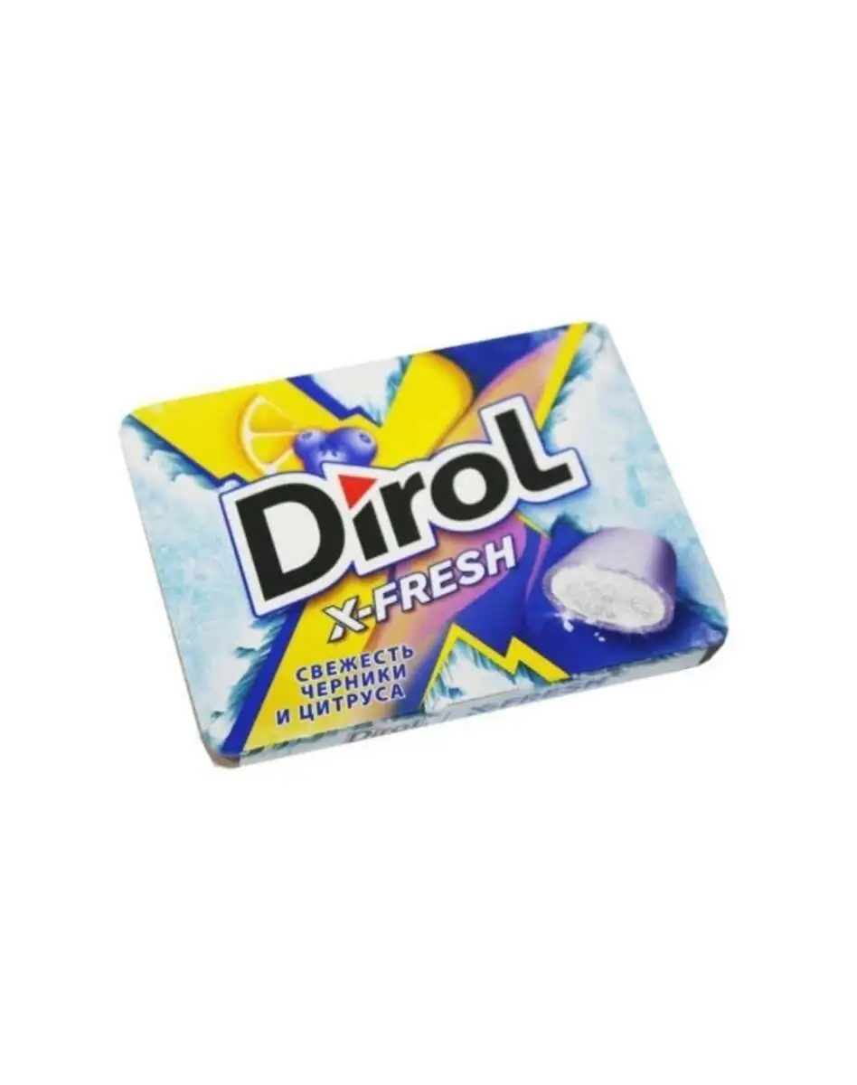 Жевательная Резинка Дирол Черника/Цитрус 16г(м)