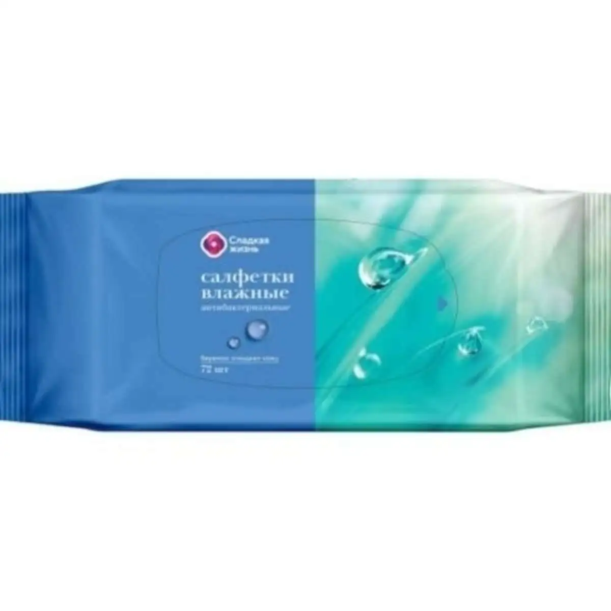 Влажные Салфетки Сладкая Жизнь Антибакт.100шт(м)
