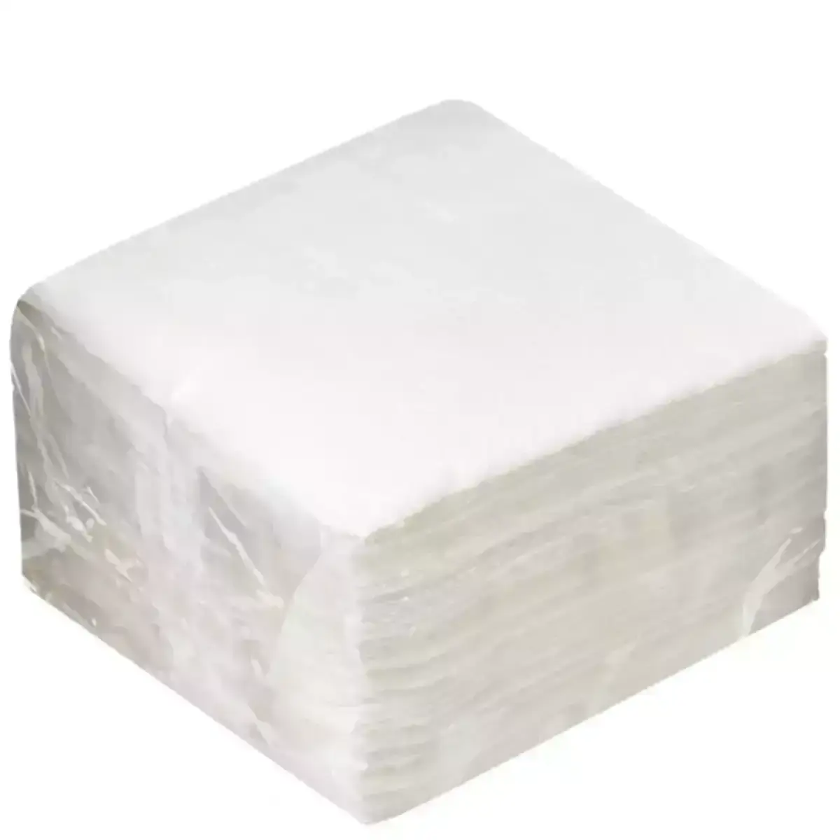 Салфетки Бумажные Белые 100шт(м)