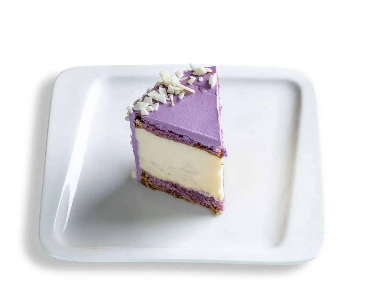 Лавандовый чизкейк