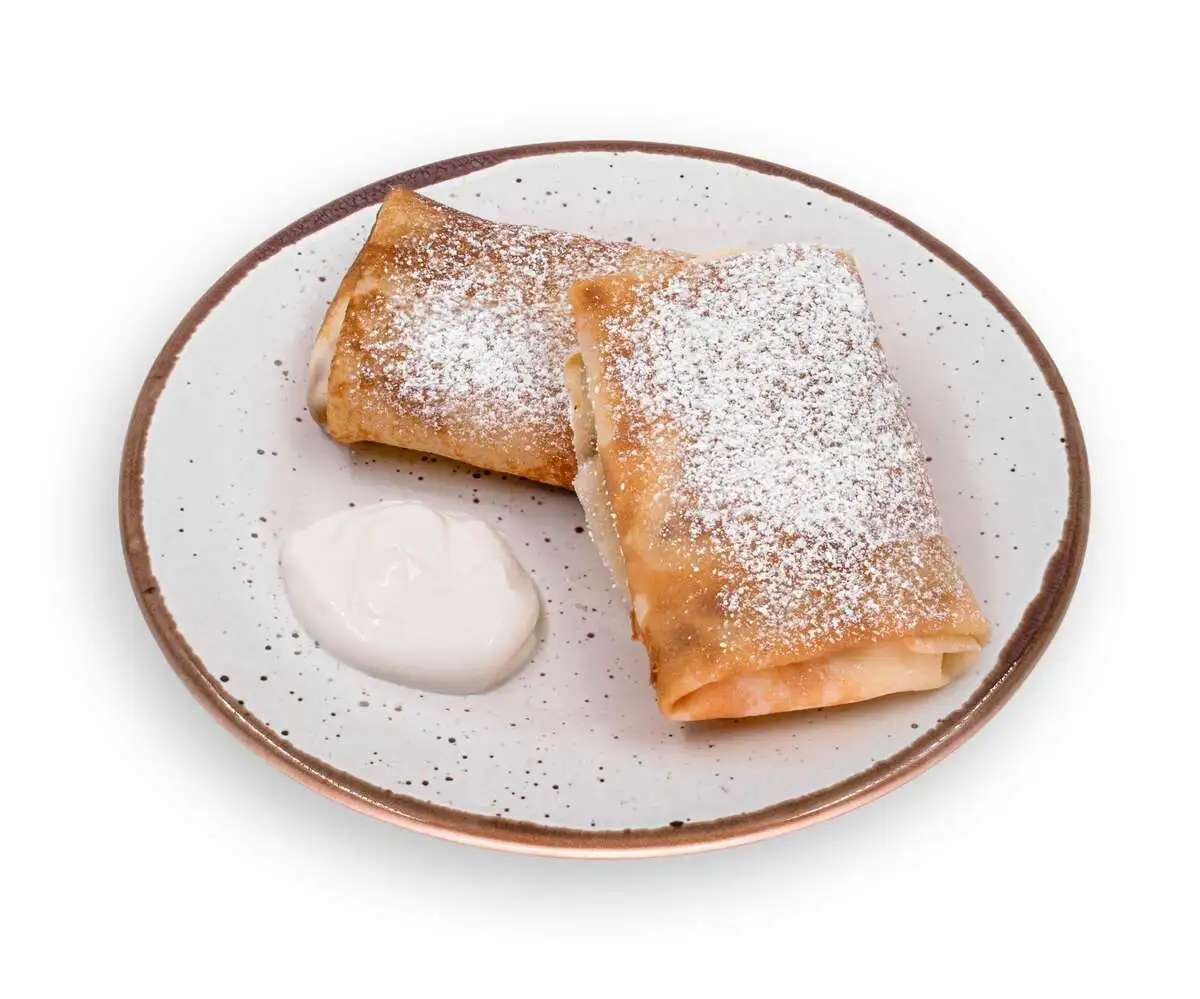 Блинчик с творогом