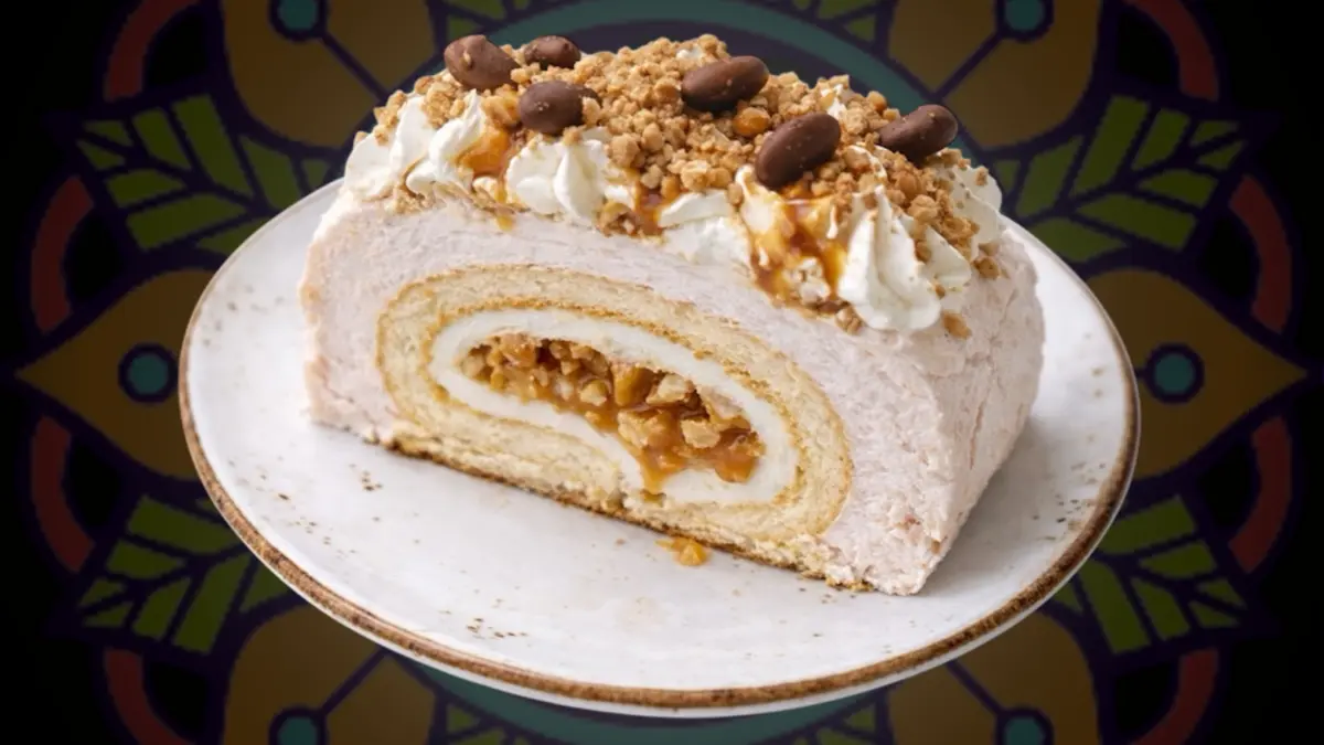 Меренга орех и карамель