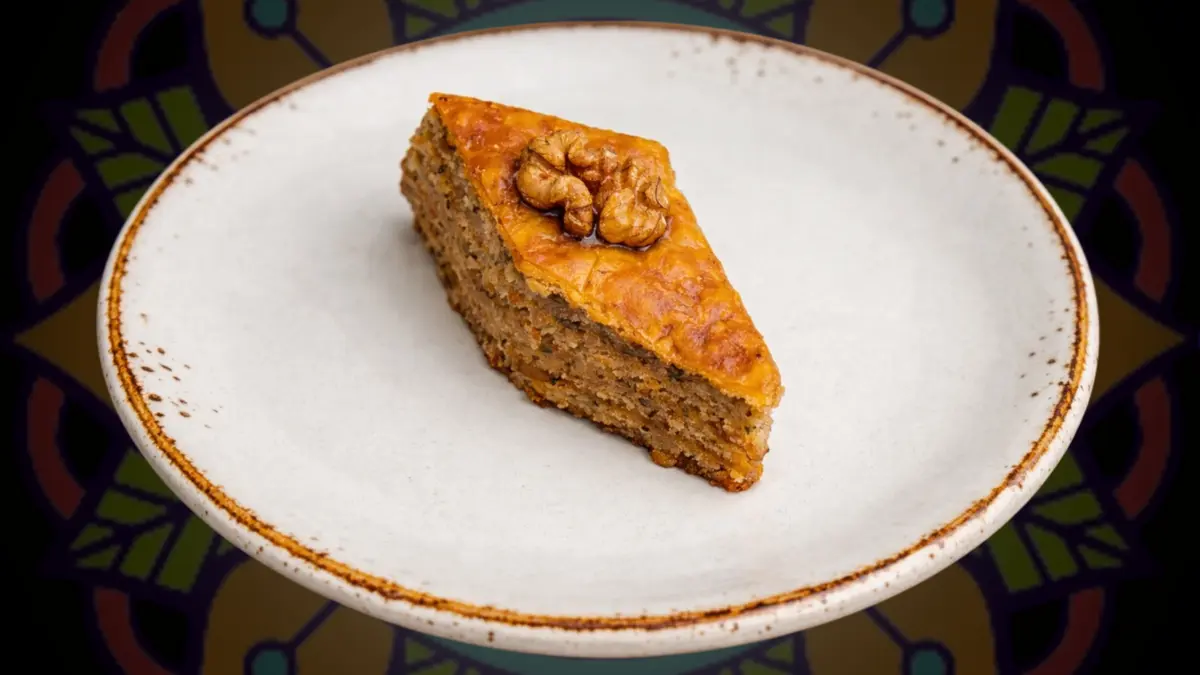 Пахлава с фундуком и грецким орехом