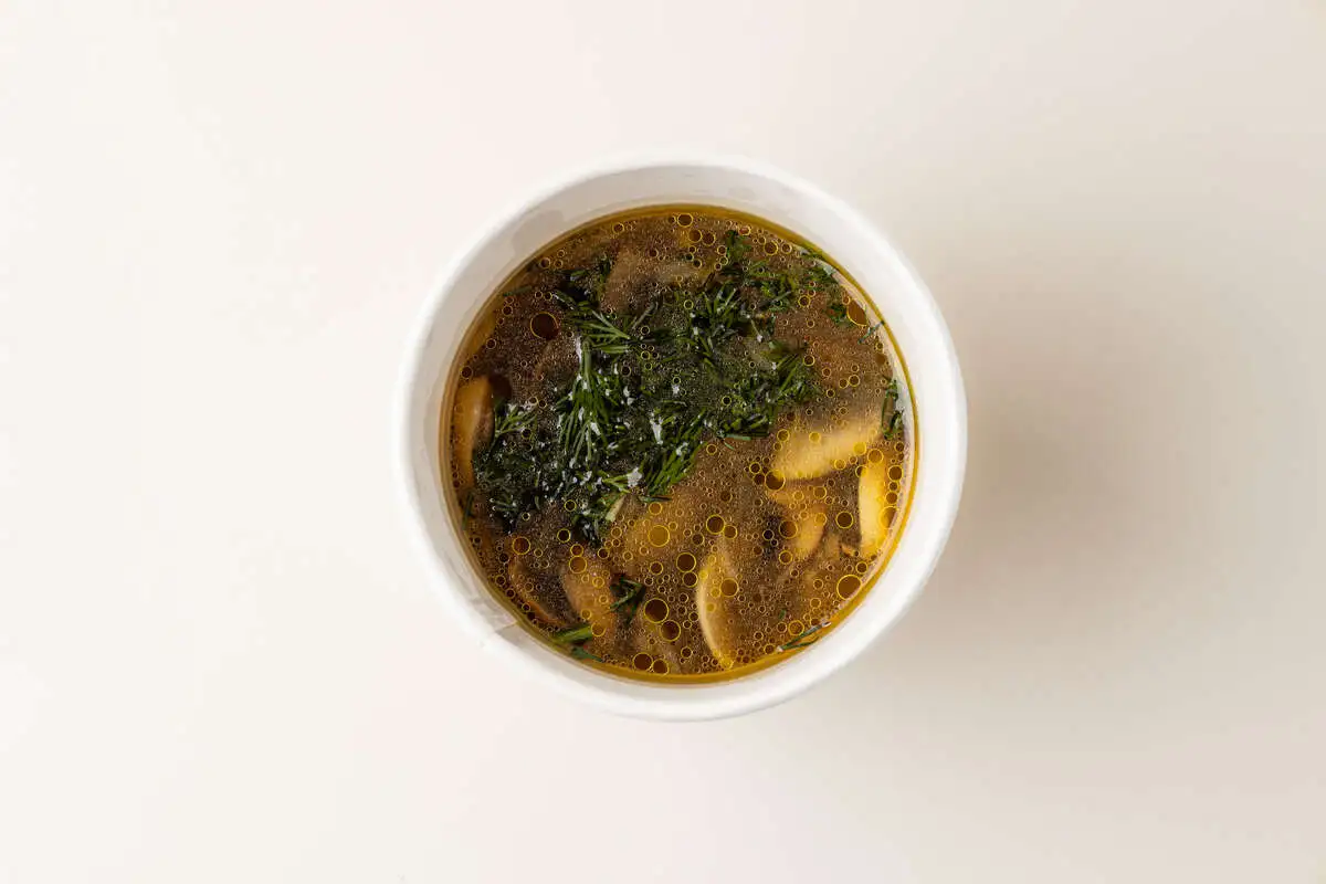 Суп грибной 