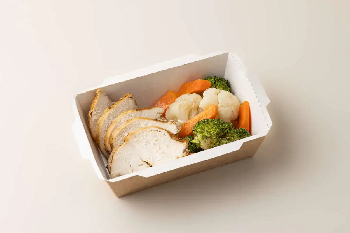 Курица с брокколи 