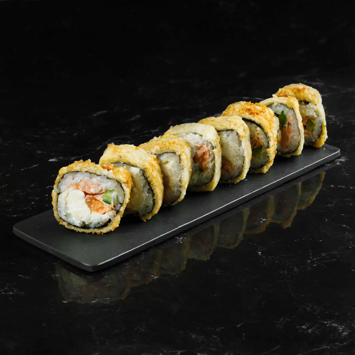 Темпура с лососем