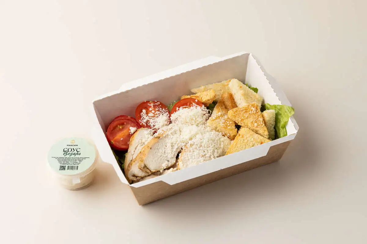 Салат Цезарь 