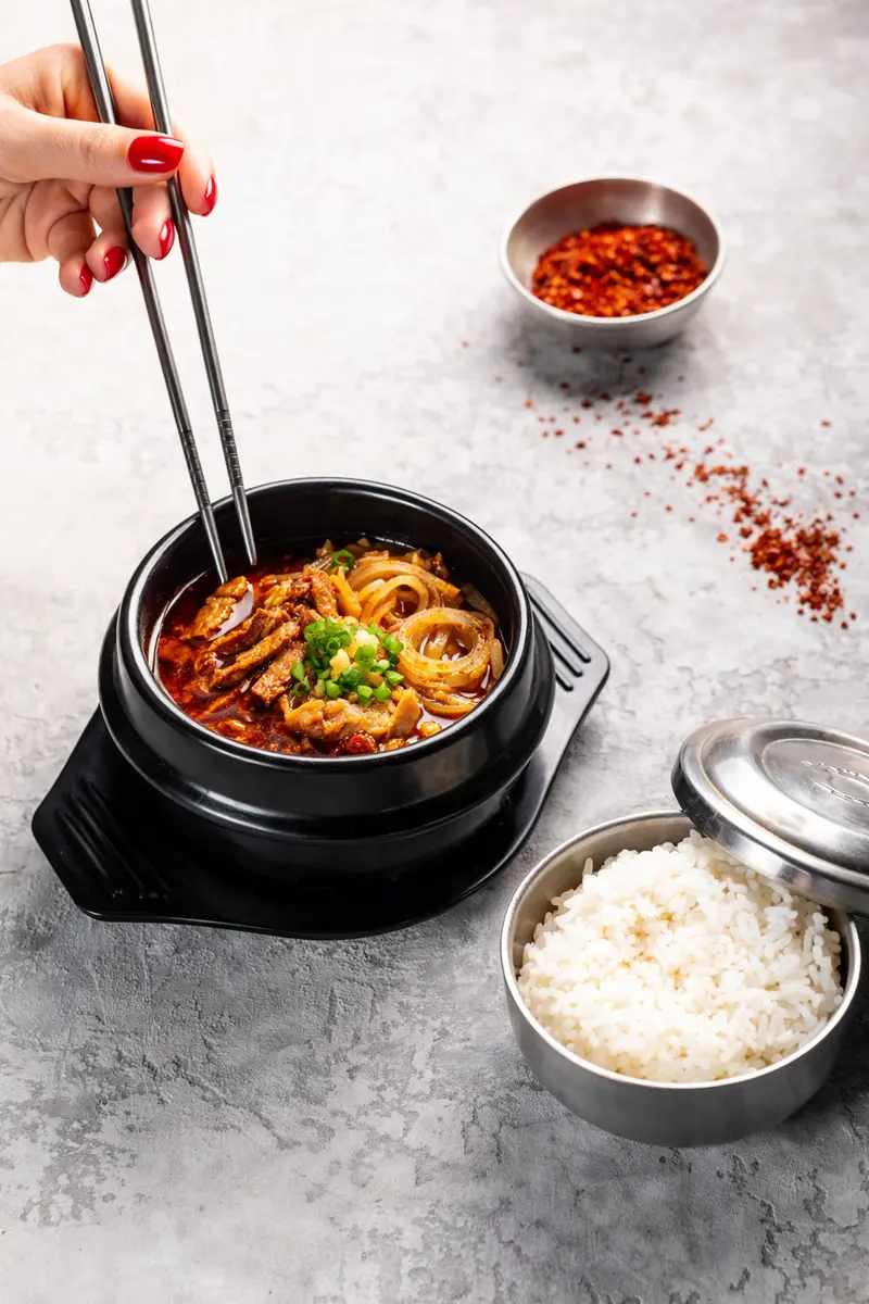 Юккедян с говядиной