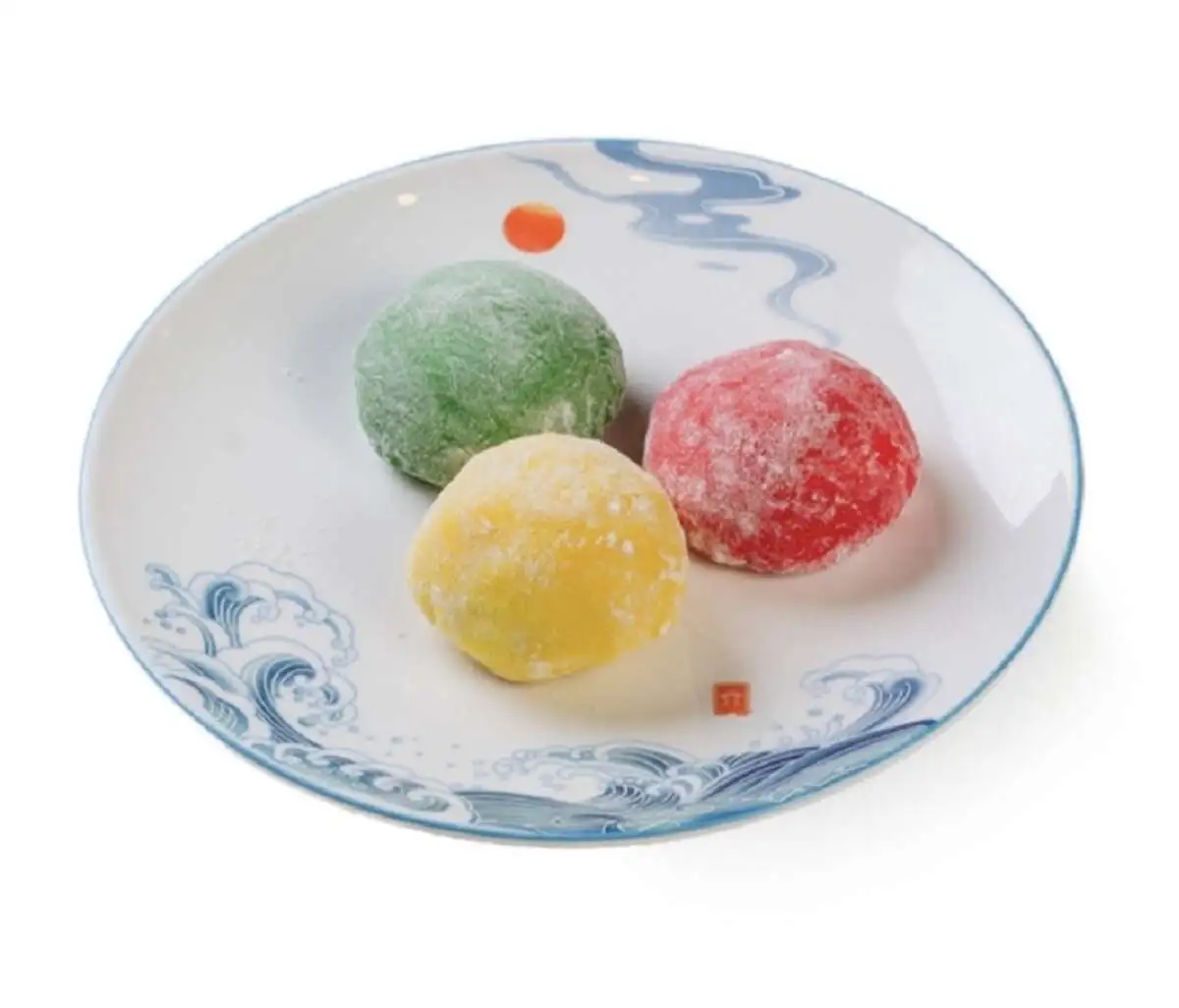 Моти с конфи клубника