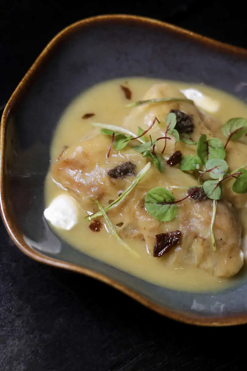 Голубцы с грибами