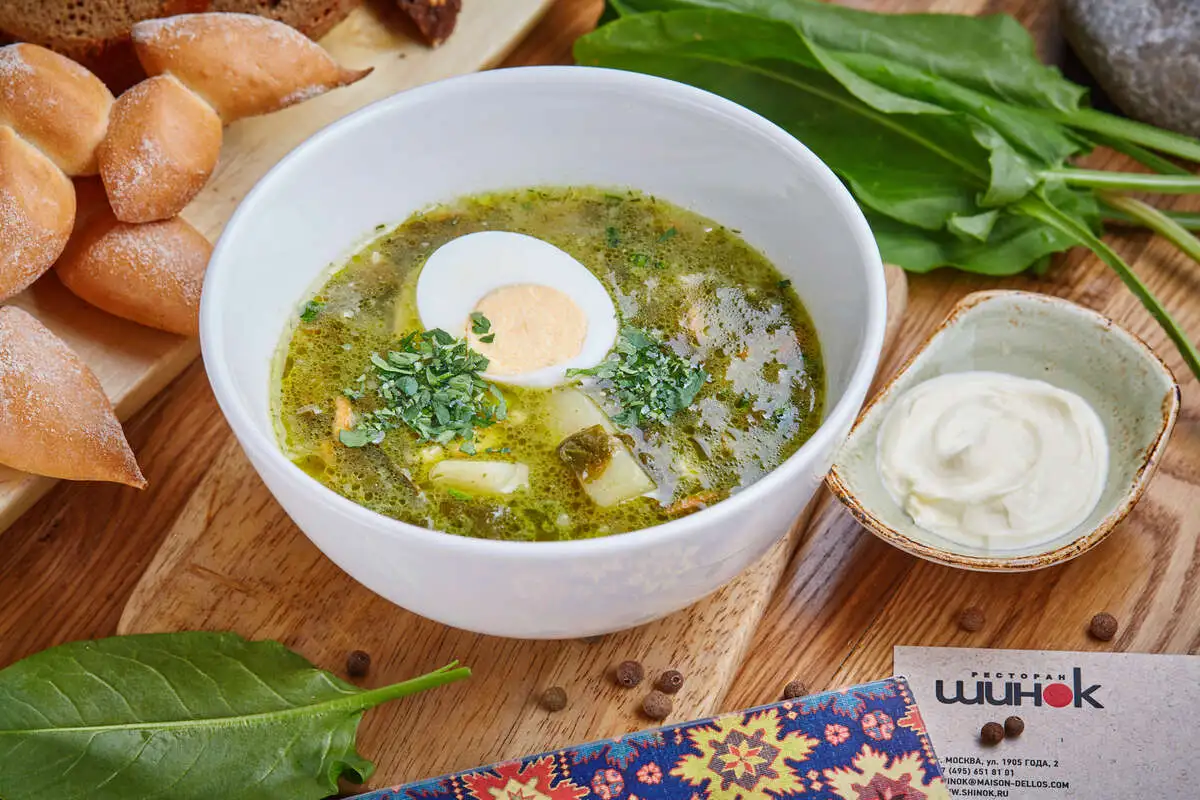 Щавелёвый суп