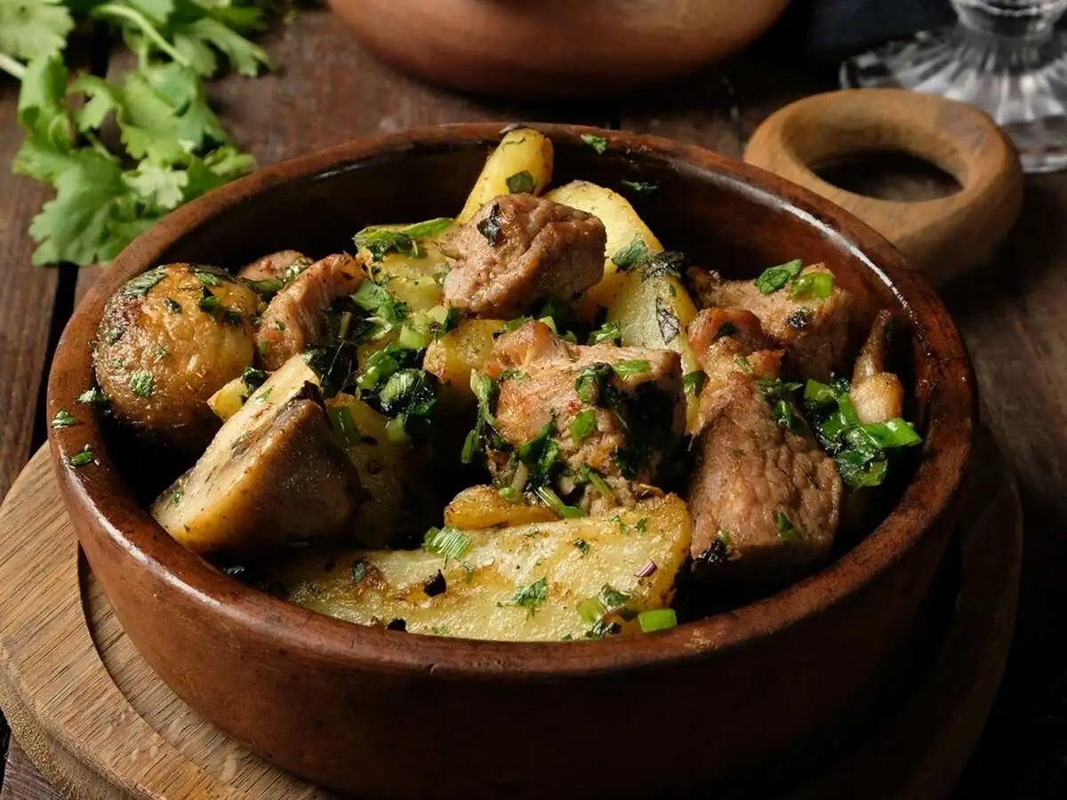 Оджахури со свининой