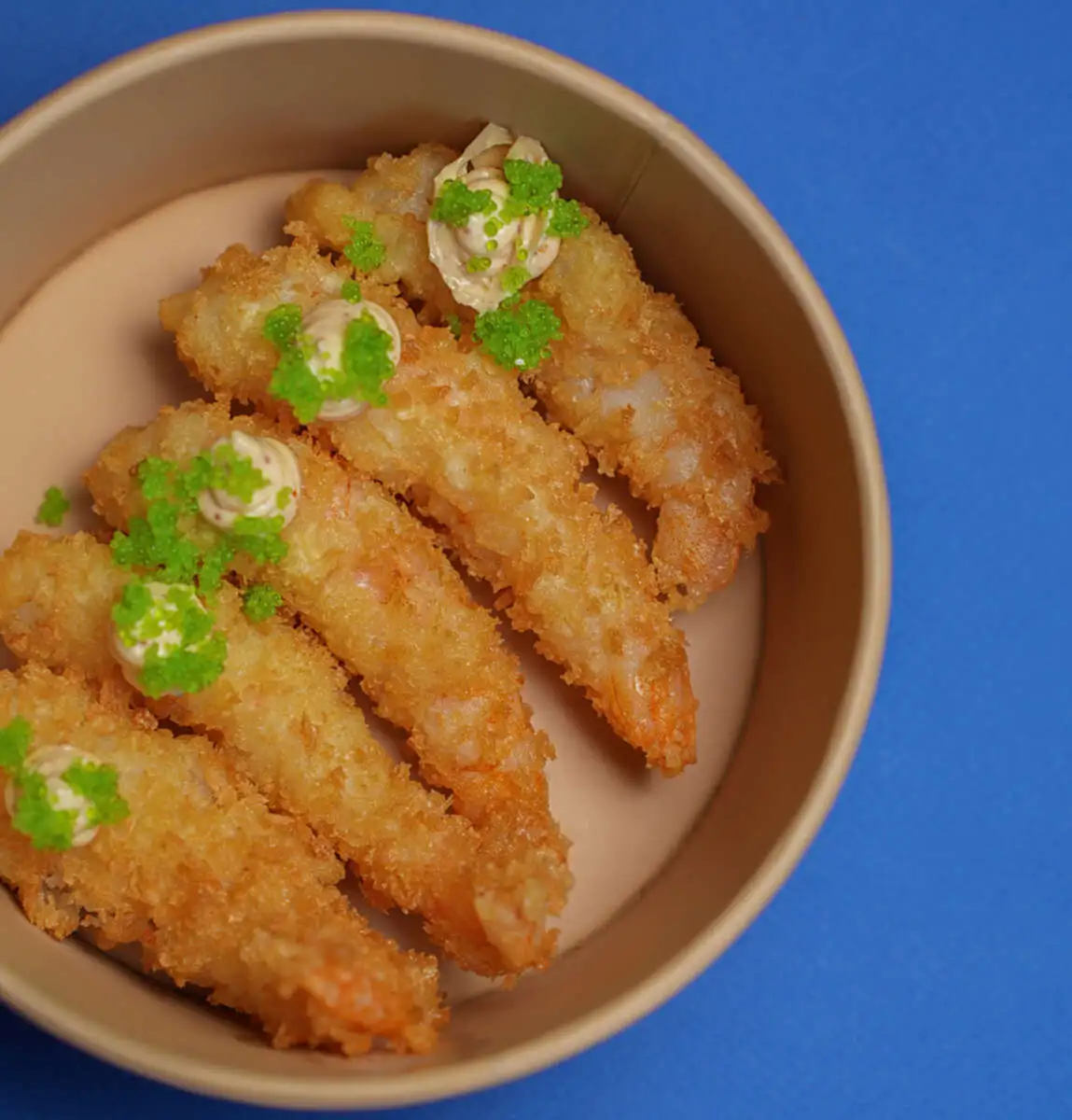 Креветки темпура 