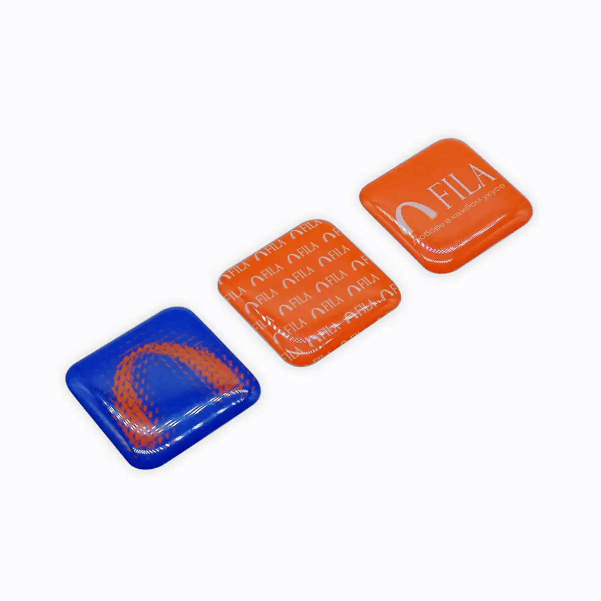 Фирменные наклейки "FILA"